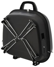 Hordozható faszenes grill fekete