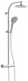Schütte 60046 - Termosztátos zuhanyszett MADURA FRESH fényes króm