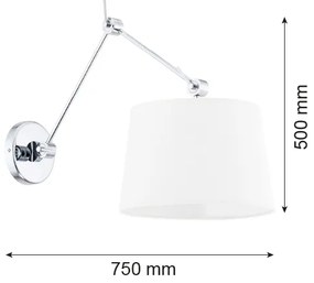 Argon 3545 - Fali lámpa  ZAKYNTOS 1xE27/60W