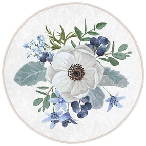 Mosható-robotporszívóval tisztítható kerek szőnyeg ø 100 cm Comfort – Mila Home