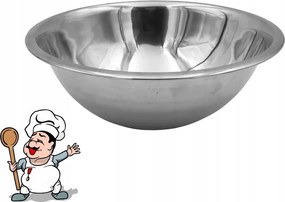 Acél tál kerek 30 cm