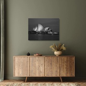 A Sydney-i Operaház képe (üvegen) (70x50 cm)