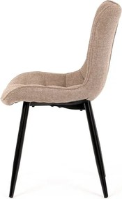 Étkezőszék, barna, szövet, HC-462 CRM2