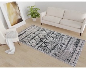 Szürke mosható futószőnyeg 80x200 cm Vintage Orient – Vitaus