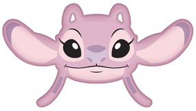 Disney Lilo és Stitch, A csillagkutya Angel Pink 3D formapárna, díszpárna 35 cm