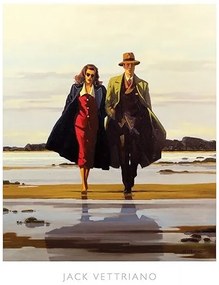 Művészeti nyomat Jack Vettriano - The Road To Nowhere