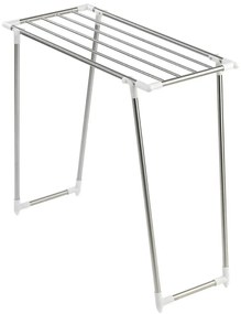 WENKO 3774020100 - Ruhaszárító PROFI SINGLE 87x79 cm rozsdamentes acél/ezüst/fehér