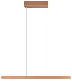 Barna LED függőlámpa Helios – Trio