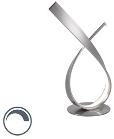 Design asztali lámpa acélból LED-del és dimmerrel - Belinda