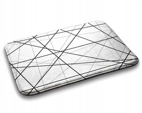 Fürdőszobaszőnyeg Geometrikus vonalak 75x45