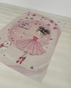 Balerina mintás gyerekszőnyeg 70x140 cm