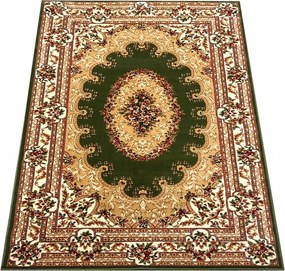 Szőnyeg 300x400 3x4 4x3 Klasszikus Zöld Szőtt Szőnyeg Nappaliba Hagyományos