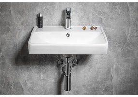 Bruckner - NEON beépíthető mosdó 50x41,5 cm kerámia/fehér