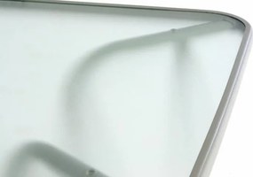 Kerti azstal BISTRO üvbeglappal - szürke