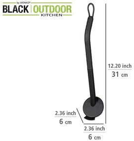 Black Outdoor Kitchen Cuvo fekete mosogatókefe - Wenko