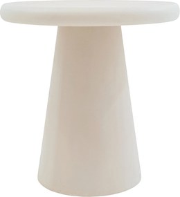 Clav kerek dohányzóasztal 45 cm - bézs