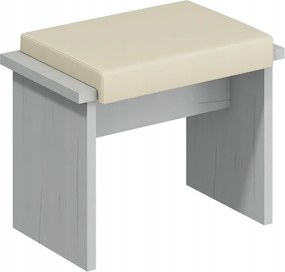 Zsámoly Gambit 06 craft szék fehér eco Bézs