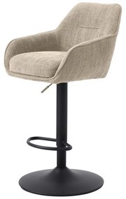 Krémszínű bárszék szett 2 db-os (ülésmagasság 69 cm) Avola – Unique Furniture