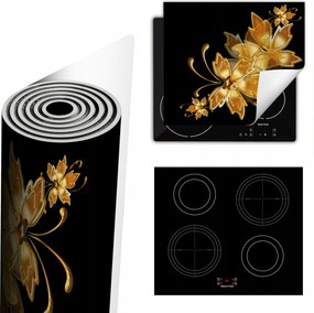 Tűzhelyvédő Szőnyeg Több Helyet Biztosít 60x52 virágok