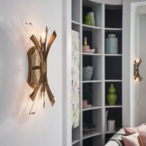 ELSTEAD QN-VIDA2 VIDA Kristály Fali Lámpa Csiszolt arany E14 IP20