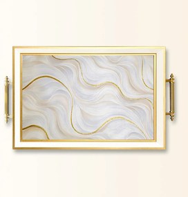 Üveg tálca, 38×24 cm – TPB9808