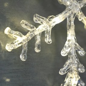 LED Karácsonyi ablakdísz 16xLED/3xAA meleg fehér