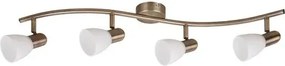 Rabalux beltéri karos spotlámpa e14 4x40w bronz soma