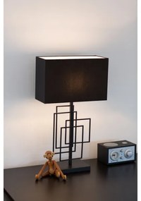 ByRydens 4002040-4002 - PARAGON asztali lámpa 1xE27/5W/230V fekete