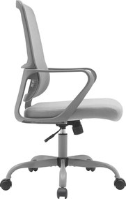 Irodai szék, szürke, SALOMO TYP 2