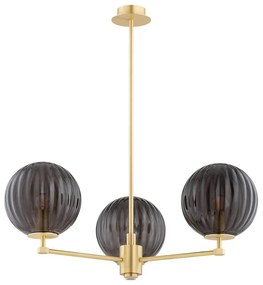 Argon 6310 - Csillár rúdon PALOMA 3xE14/7W/230V arany/fekete