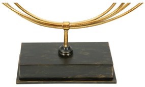 Iris aranyszínű gyertyatartó - Mauro Ferretti