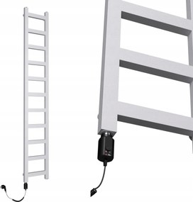 e-LAD 1430/250 Szürke Színű Elektromos Fürdőszobái Radiátor 300W-OS Fűtőpatron