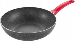 Wok serpenyő indukciós Manico Rosso ø 28 cm