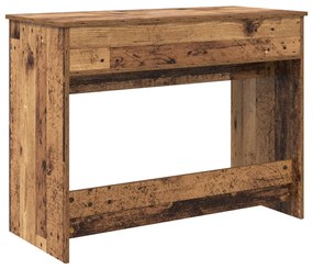 Sminkasztal Tükörrel Régi Fa 100x45x76 cm