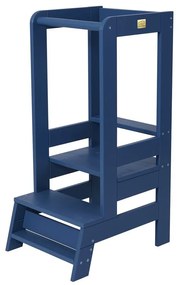 Kék borovi fenyő tanulótorony Montessori – Meowbaby