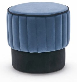 Rose Puf Blue zsámoly
