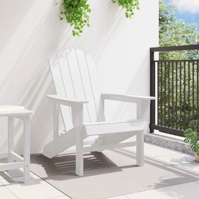 Adirondack szék Fehér 74x82x91 cm HDPE