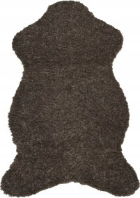 Puha Szőnyeg Shaggy Szőrme Barna 50X90CM Stílusos