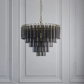 Endon glamour modern függeszték toulouse sárgaréz szürke end114197