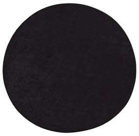 antracitszürke csúszásmentes mosható szőnyeg φ 120 cm