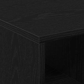 Fekete tölgy kávézóasztal 90x50x36,5 cm Készített fa