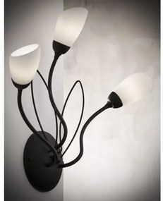 Jupiter 2059 - GLORIOSA fali lámpa 3xG9/14W/230V fekete