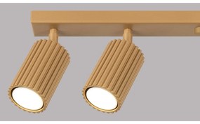 Aranyszínű spotlámpa 6,5x117 cm Gleam – Sollux