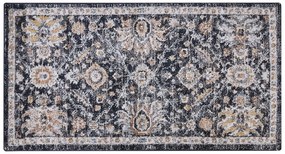 Kék és bézs szőnyeg 80 x 150 cm MALISHKA Beliani