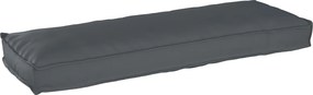 vidaXL Párna Antracit 120 x 40 x 8 cm Oxford Szövet