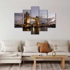 Kép - Tower Bridge éjszaka (150x105 cm)