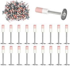 Fa fém beton szegek kézi szögbelövő pisztolyhoz 400 db