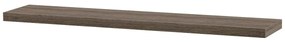 P-002 falipolc 120 cm, sonoma tölgy, sötét