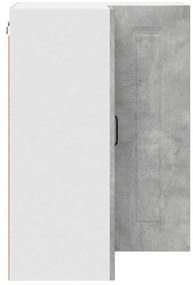 Fali konyhaszekrény Beton Szürke 57 x 57 x 80 cm Faanyag