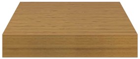 vidaXL Falpolc Falra szerelhető 4 pcs Bézs 23 x 23,5 x 4 cm Faanyag